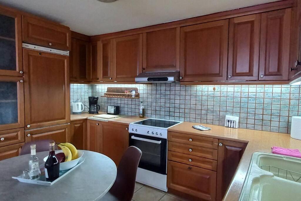 Astra Sea View Apartment, Sea Front Kokkini Hani Eksteriør billede