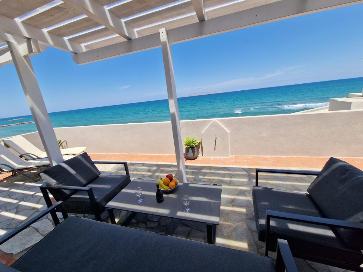 Astra Sea View Apartment, Sea Front Kokkini Hani Eksteriør billede