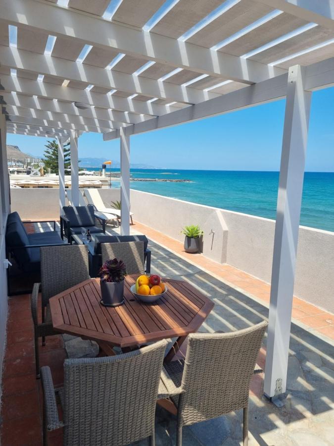Astra Sea View Apartment, Sea Front Kokkini Hani Eksteriør billede