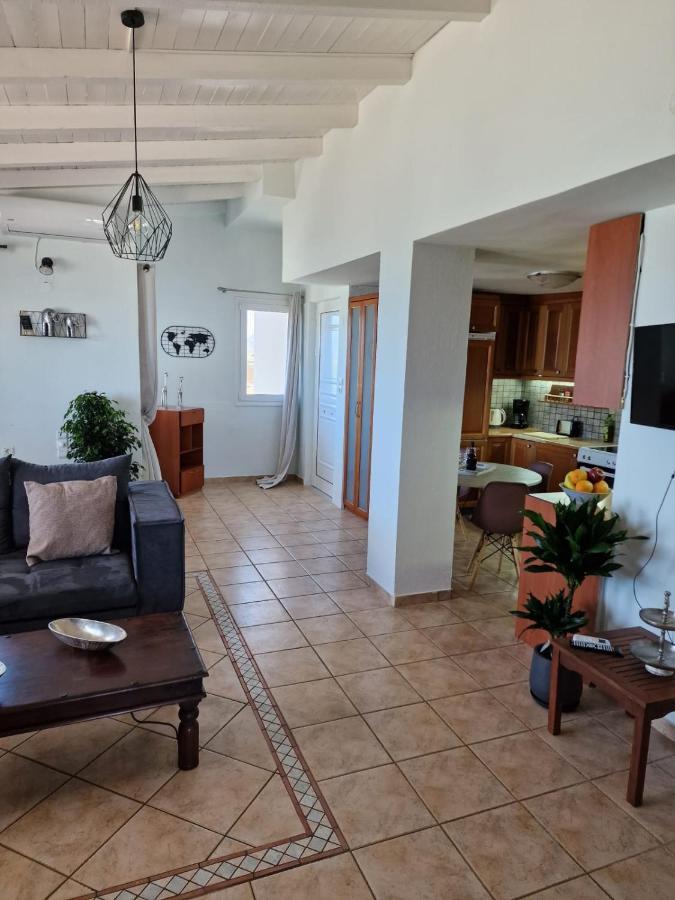 Astra Sea View Apartment, Sea Front Kokkini Hani Eksteriør billede