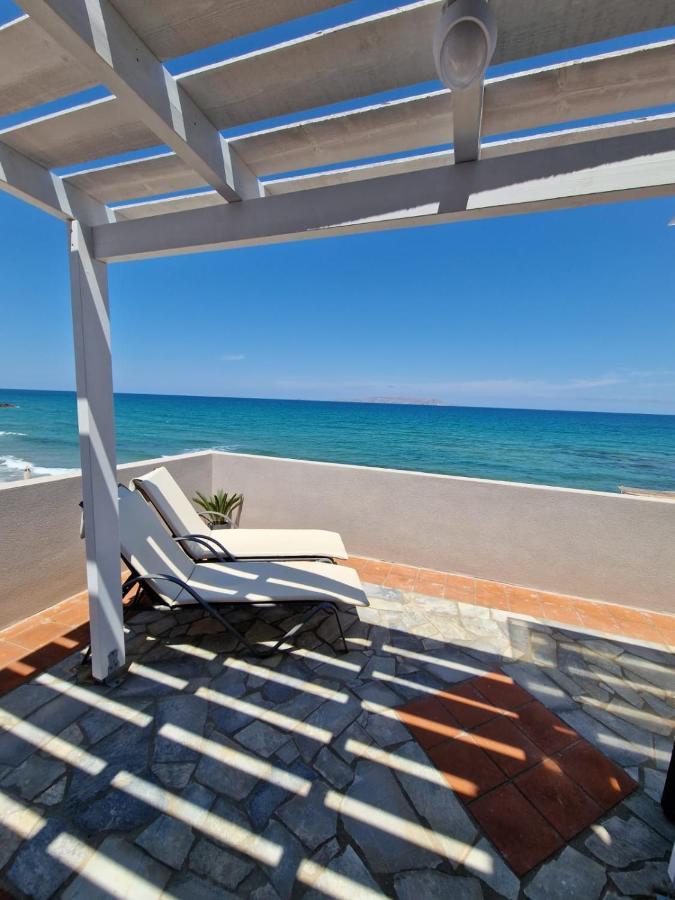 Astra Sea View Apartment, Sea Front Kokkini Hani Eksteriør billede